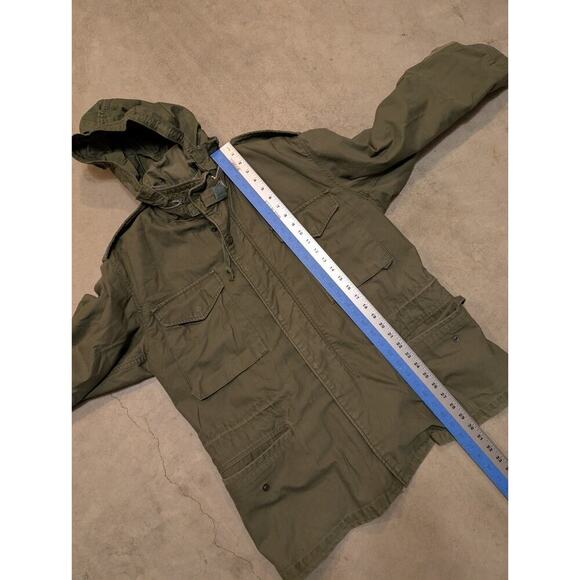 VTG 1960s U.S. ARMY M-65 Field Jacket Coat Cold Weather OG-107 Vietnam Scovile - Picture 14 of 16